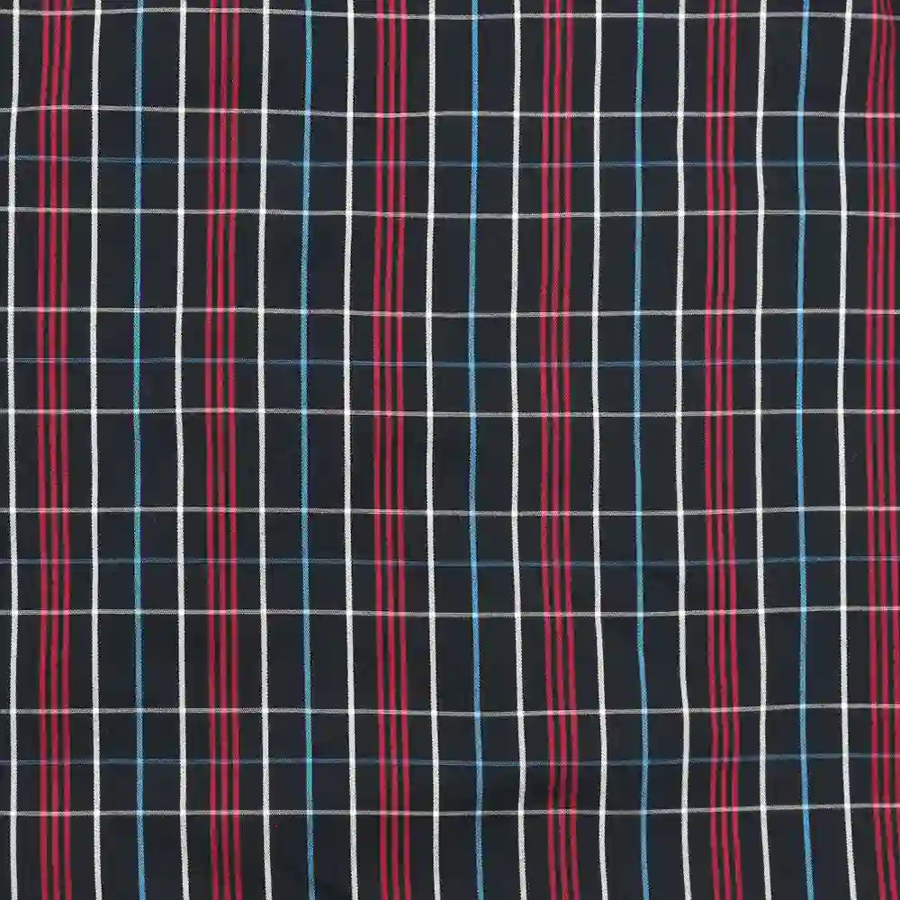 【三花】平口褲/四角褲.男內褲 紅藍格 5522_紅藍格