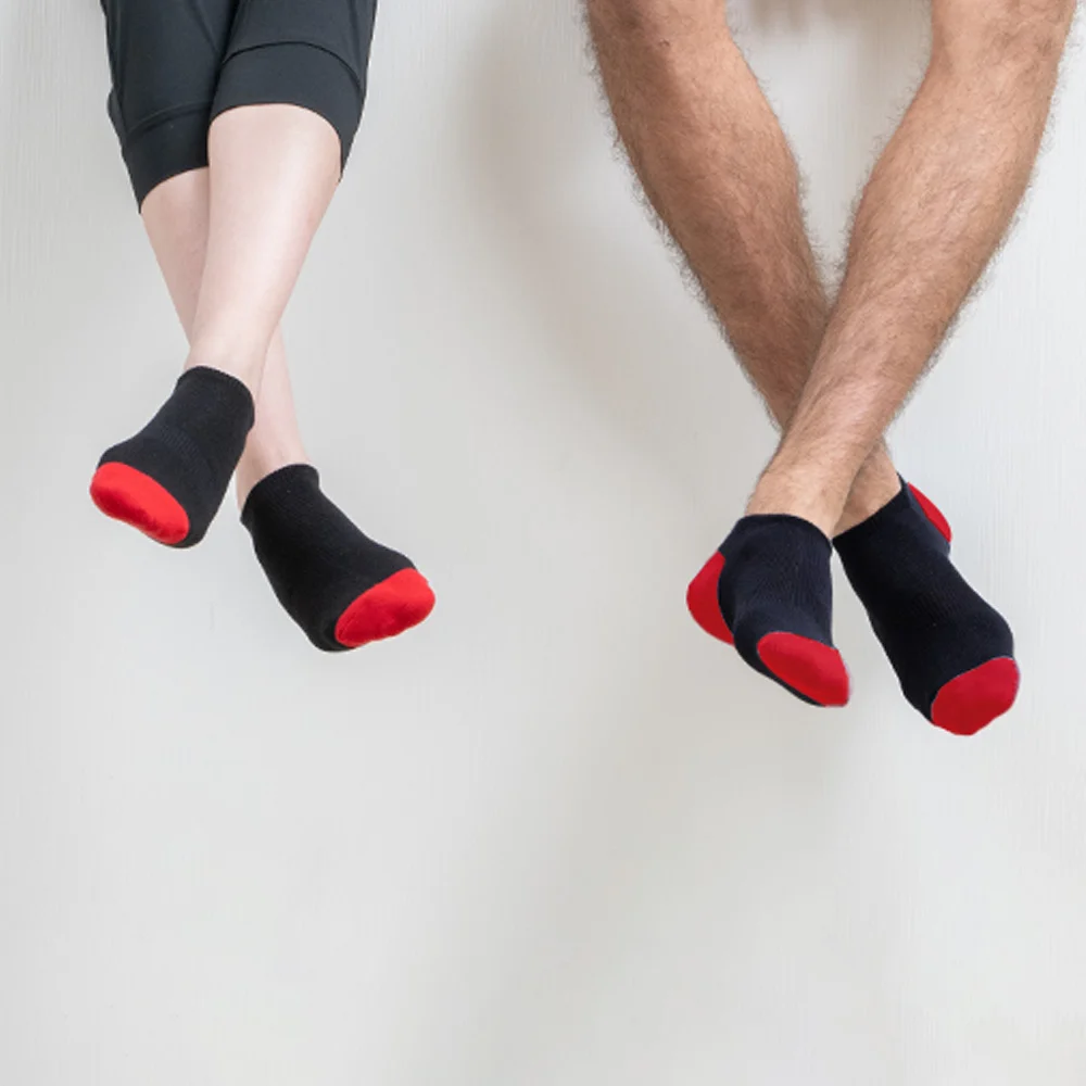 【三花】撞色隱形運動襪.襪子 456-1