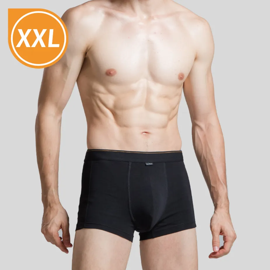 【大尺碼內褲】三花彈性貼身運動內褲.四角褲.男內褲(側邊網狀)_ 6666N