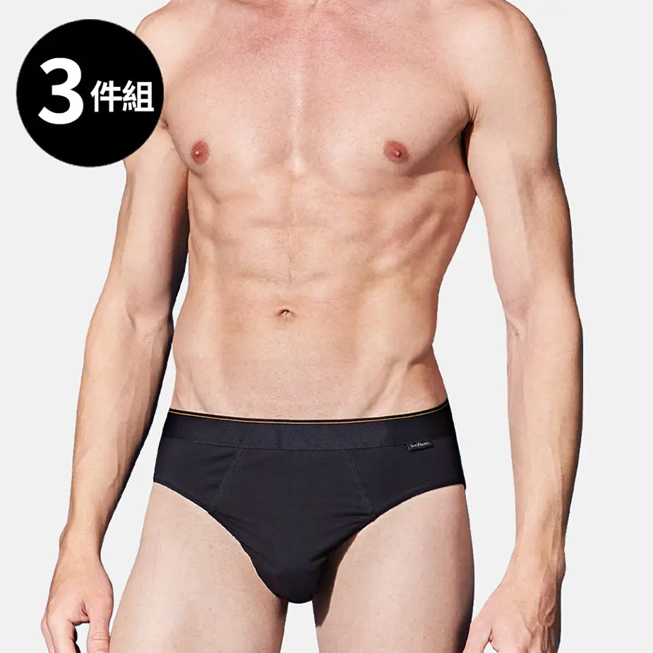 【3件組】三花彈性貼身三角褲.男內褲_ 3366