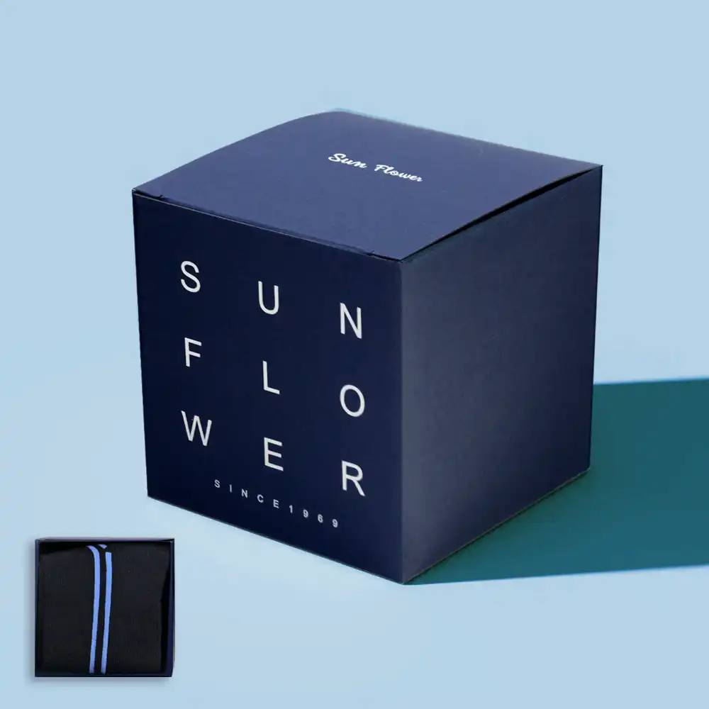 【三花運動襪典藏禮盒2雙組】無痕肌簡約運動襪.襪子 S007-2