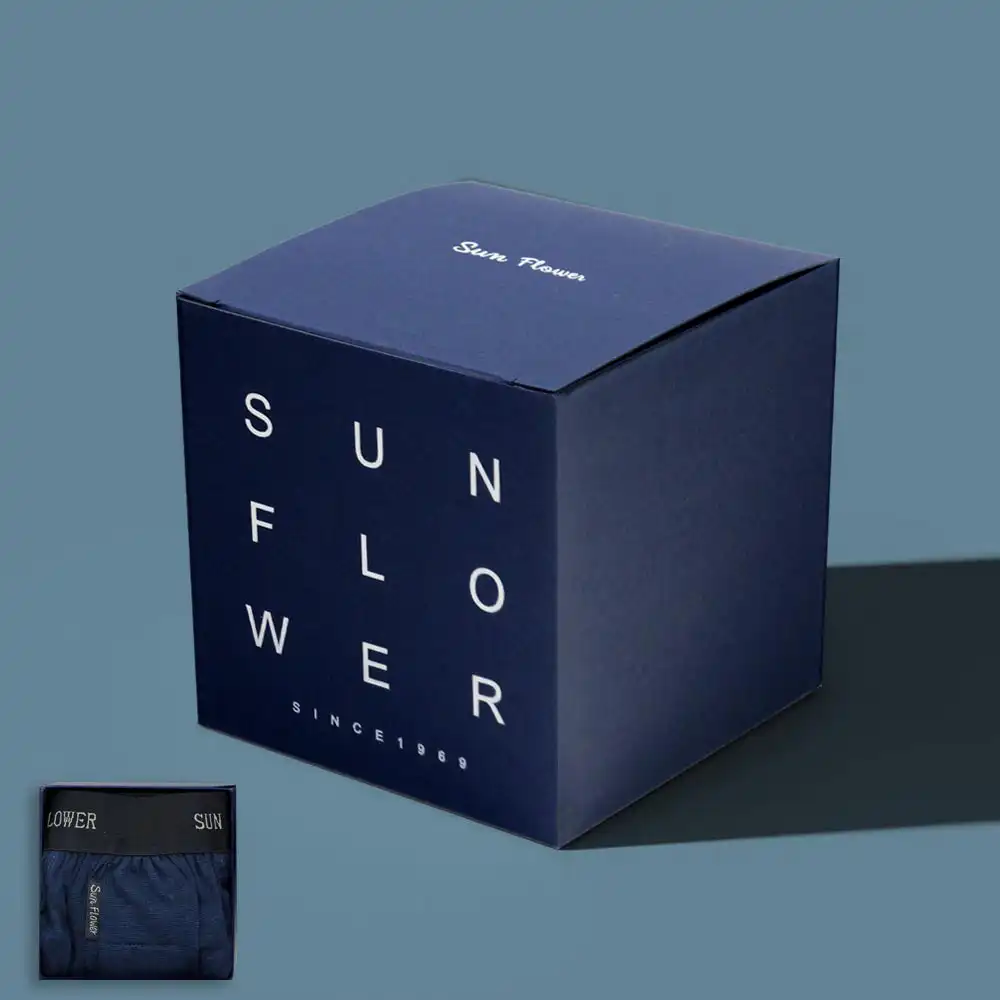 【三花紳士典藏禮盒2件組】針織平口褲 6634