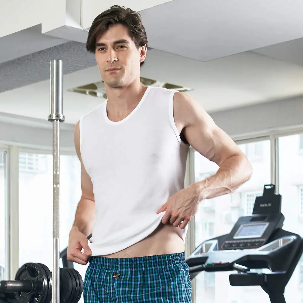 【4件組】三花全棉背心.寬肩背心.男內衣.男背心 8812