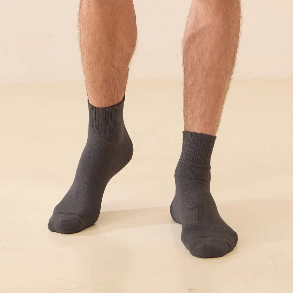 【6雙組加大襪】三花無痕肌1/2男女運動襪.襪子.大尺碼襪 SX008